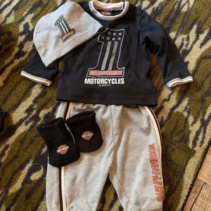 Harley Davidson Baby outfit